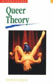Cover of Queer Theory by Annamarie Jagose