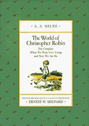 Front cover of Poems (Now We Are Six / When We Were Very Young) by A. A. Milne