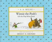 Cover of Winnie-the-Pooh's lift-the-flap rebus book by A. A. Milne