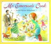 Cover of Mr. Emerson's Cook by Judith Byron Schachner