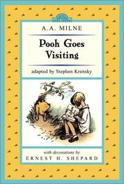 Cover of Pooh Goes Visiting by Stephen Krensky