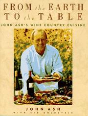 Cover of From the earth to the table by Ash, John