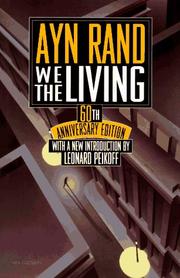 Cover of We the living by Ayn Rand