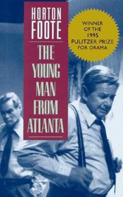 Front cover of The young man from Atlanta by Horton Foote