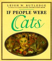 Front cover of If people were cats by Leigh W. Rutledge