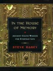Front cover of In the house of memory by Steve Rabey