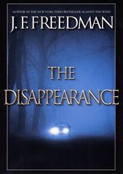 Cover of The disappearance by J. F. Freedman