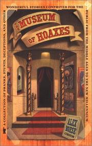 Front cover of The Museum of Hoaxes by Alex Boese