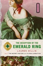 Front cover of The Deception of the Emerald Ring by Lauren Willig