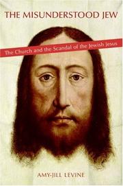 Cover of The Misunderstood Jew by Amy-Jill Levine