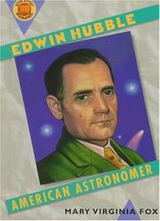 Cover of Edwin Hubble by Mary Virginia Fox