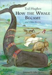 Front cover of How the whale became, and other stories by Ted hughes