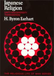 Front cover of Japanese religion, unity and diversity by H. Byron Earhart