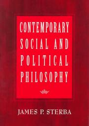 Front cover of Contemporary social and political philosophy by James P. Sterba