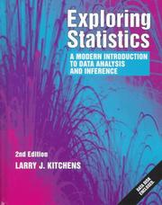 Cover of Exploring statistics by Larry J. Kitchens