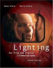Front cover of Lighting for film and digital cinematology by John David Viera