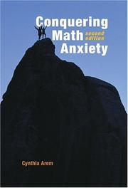 Front cover of Conquering math anxiety by Cynthia A. Arem