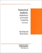 Cover of Numerical analysis by David Kincaid