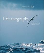 Cover of Oceanography by Tom S. Garrison