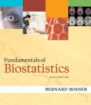 Front cover of Fundamentals of Biostatistics by Bernard Rosner