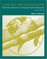 Cover of Conflict and Cooperation by Marc A. Genest