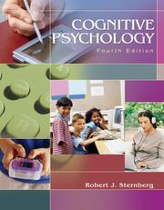 Front cover of Cognitive psychology by Robert J. Sternberg