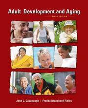 Cover of Adult development and aging by John C. Cavanaugh