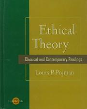 Front cover of Ethical theory by Louis P. Pojman