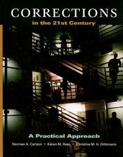 Front cover of Corrections in the 21st century by Norman A. Carlson