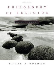Front cover of Philosophy of religion by Louis P. Pojman