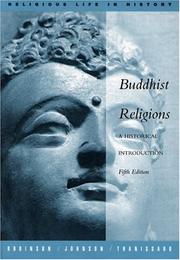 Cover of The Buddhist religions by Robinson, Richard H.