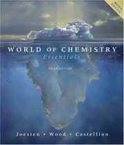 Front cover of World of chemistry by Melvin D. Joesten