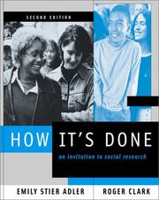 Cover of How it's done by Emily Stier Adler