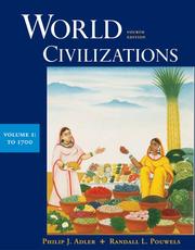 Cover of World civilizations by Philip J. Adler