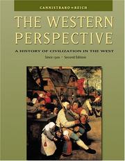 Front cover of The western perspective by Philip V. Cannistraro