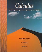 Cover of Calculus by Earl William Swokowski