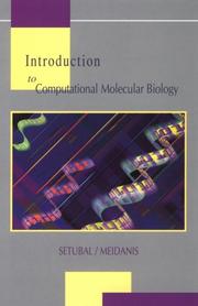 Front cover of Introduction to computational molecular biology by João Carlos Setubal