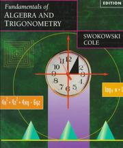Front cover of Fundamentals of algebra and trigonometry by Earl William Swokowski