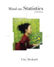 Cover of Mind on statistics by Jessica M. Utts