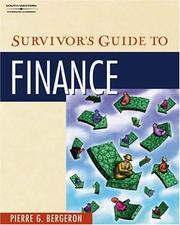 Front cover of Survivor's Guide to Finance by Pierre G. Bergeron