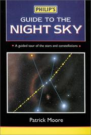 Front cover of Philip's guide to the night sky by Patrick Moore