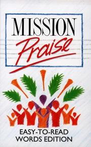 Front cover of Mission Praise: Combined Words Only Edition by Peter Horrobin
