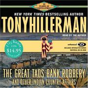 Front cover of The Great Taos Bank Robbery CD Low Price by Tony Hillerman