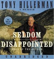 Cover of Seldom Disappointed CD by Tony Hillerman