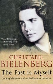 Cover of THE PAST IS MYSELF by Christabel Bielenberg