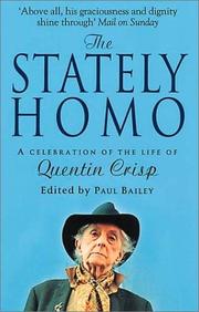 Cover of The Stately Homo by Paul Bailey