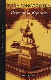 Front cover of Paseo de la Reforma (Ave F?enix. Serie Mayor) by Elena Poniatowska