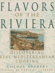 Front cover of Flavors of the Riviera by Colman Andrews