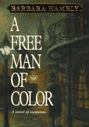Cover of A free man of color by Barbara Hambly