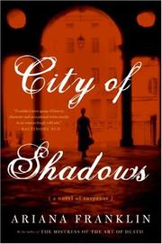 Front cover of City of Shadows by Ariana Franklin